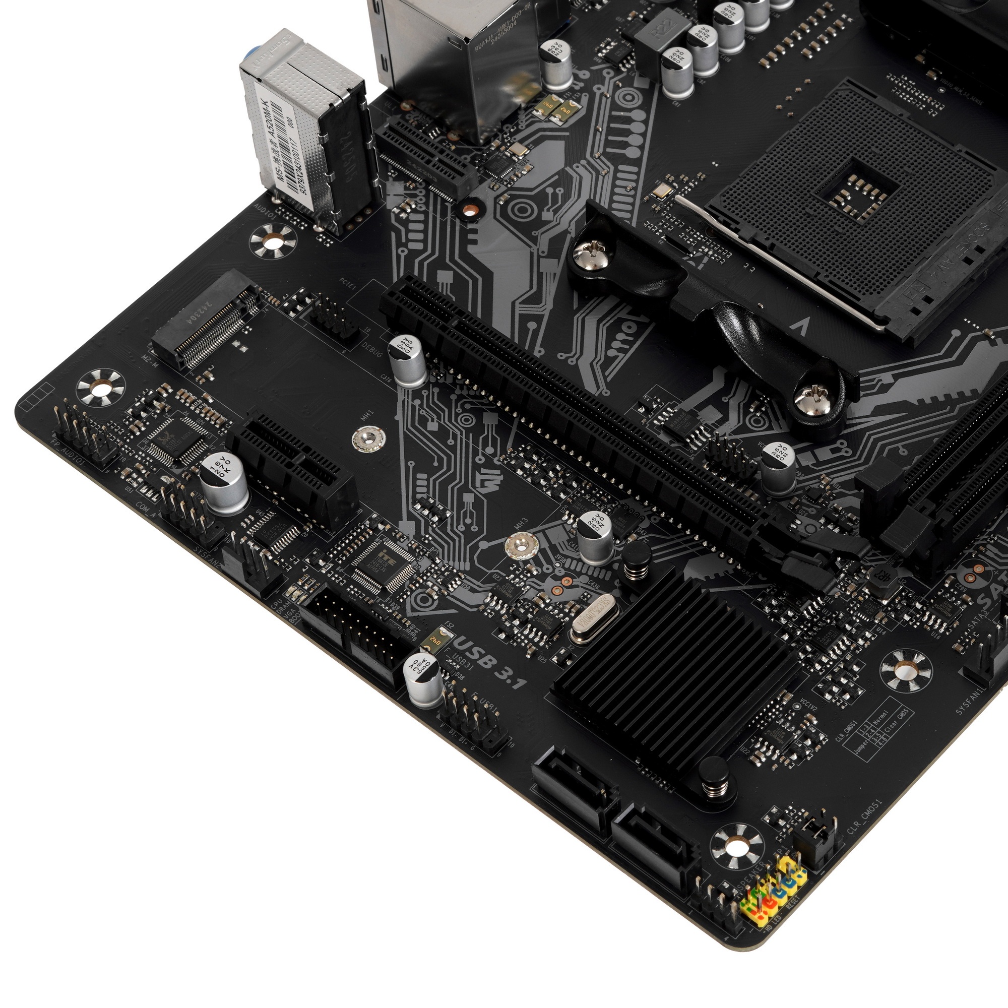 Материнская плата Maxsun Challenger A520M, AM4, AMD A520, 2xDDR4, 4xSATA, 1xM.2, 1xPCI-E 3.0 x16, 1x
