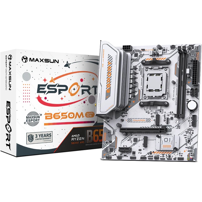 Материнская плата MAXSUN MS-eSport B650M WIFI6 ICE