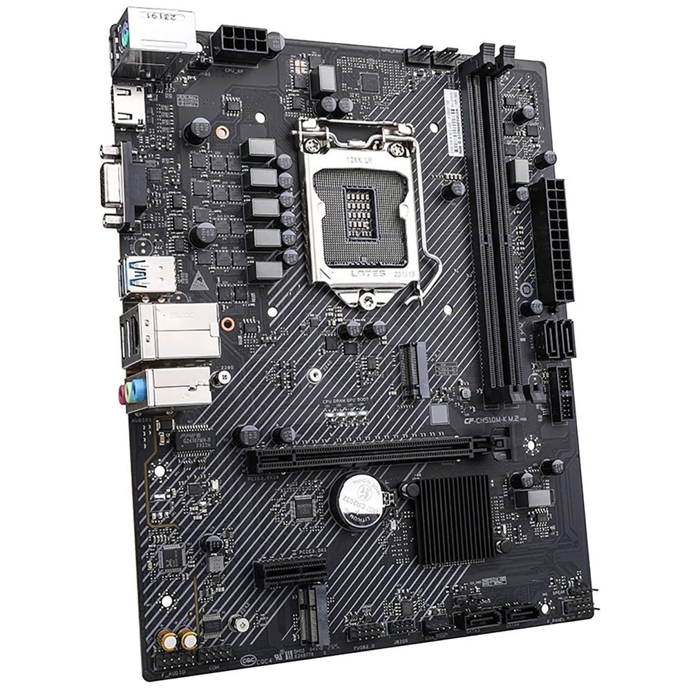 Материнская плата Colorful CH510M-K M.2 V20, LGA 1200, Intel H510, 2xDDR4, 4xSATA, 1xM.2, 1xPCIe 4.0