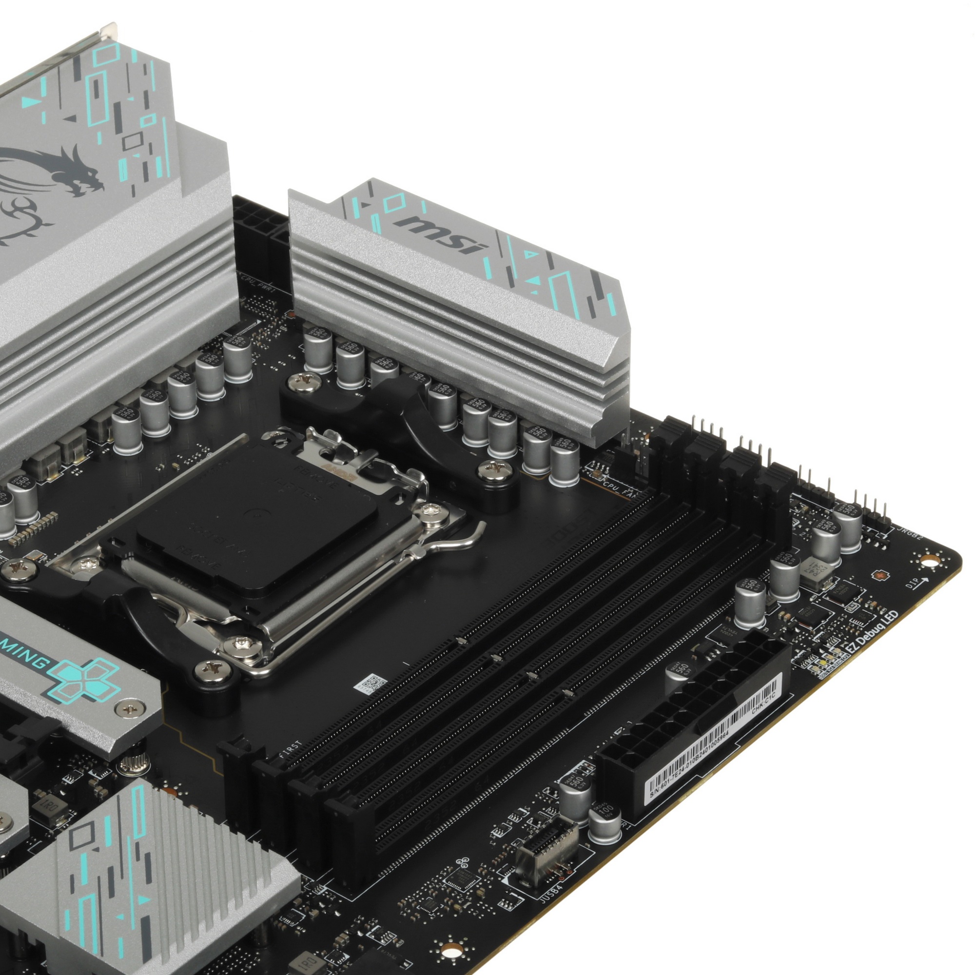 Материнская плата MSI B650M GAMING PLUS WIFI, AM5, AMD B650, 4xDDR5, 4xSATA, 2xM.2, 1xPCI-E 4.0 x16,
