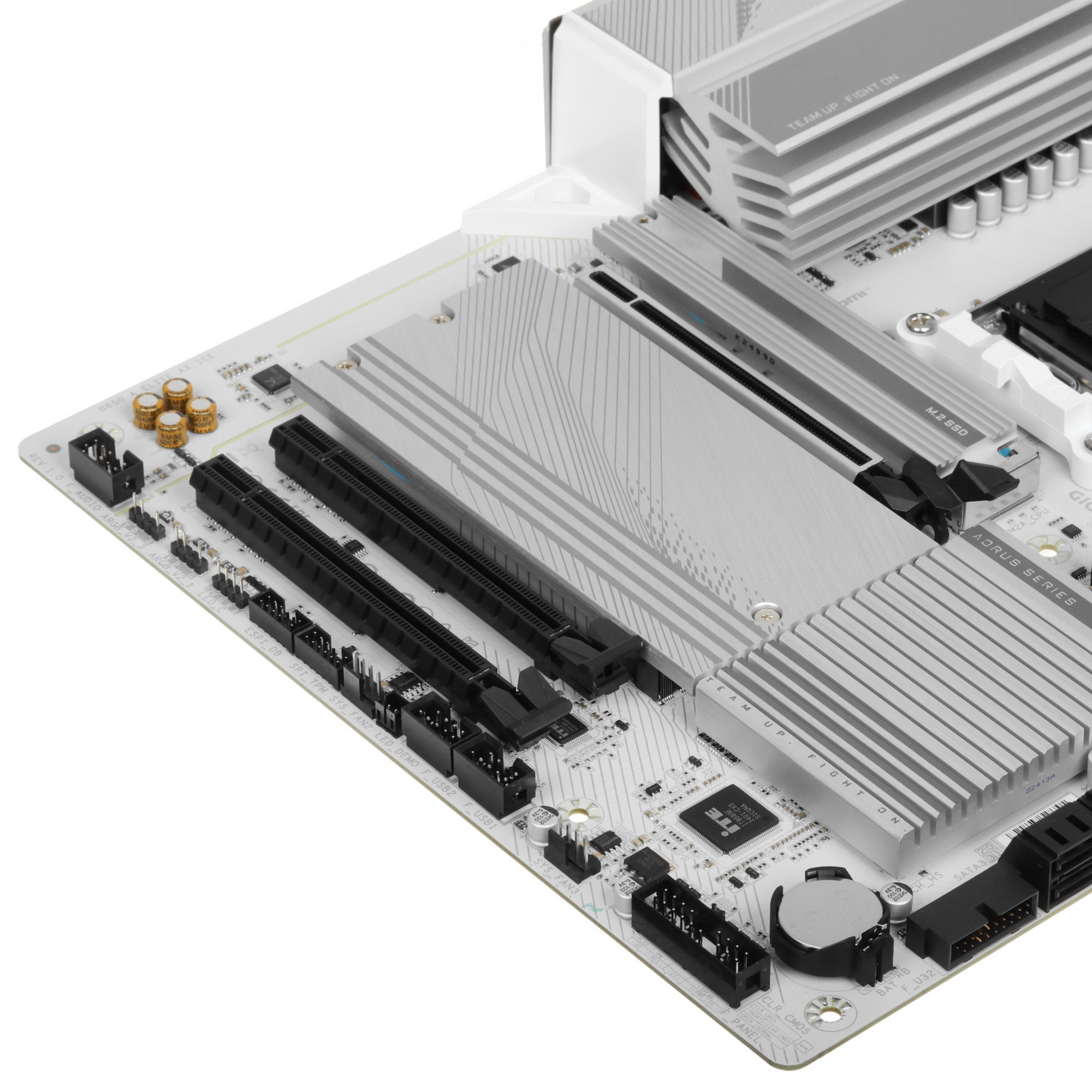 Материнская плата GIGABYTE B650 AORUS ELITE AX ICE, AM5, AMD B650, 4xDDR5, 4xSATA, 3xM.2, 1xPCI-E 4.