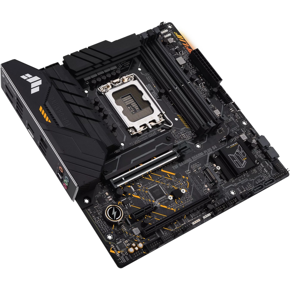 Материнская плата Asus TUF GAMING B660M-PLUS D4 4xDDR4 mATX AC`97 8ch(7.1) 2.5Gg RAID+HDMI+DP