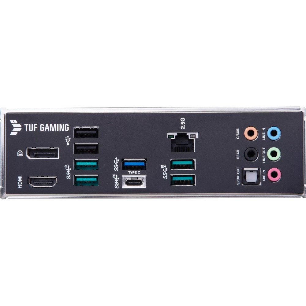 Материнская плата Asus TUF GAMING B660M-PLUS D4 4xDDR4 mATX AC`97 8ch(7.1) 2.5Gg RAID+HDMI+DP