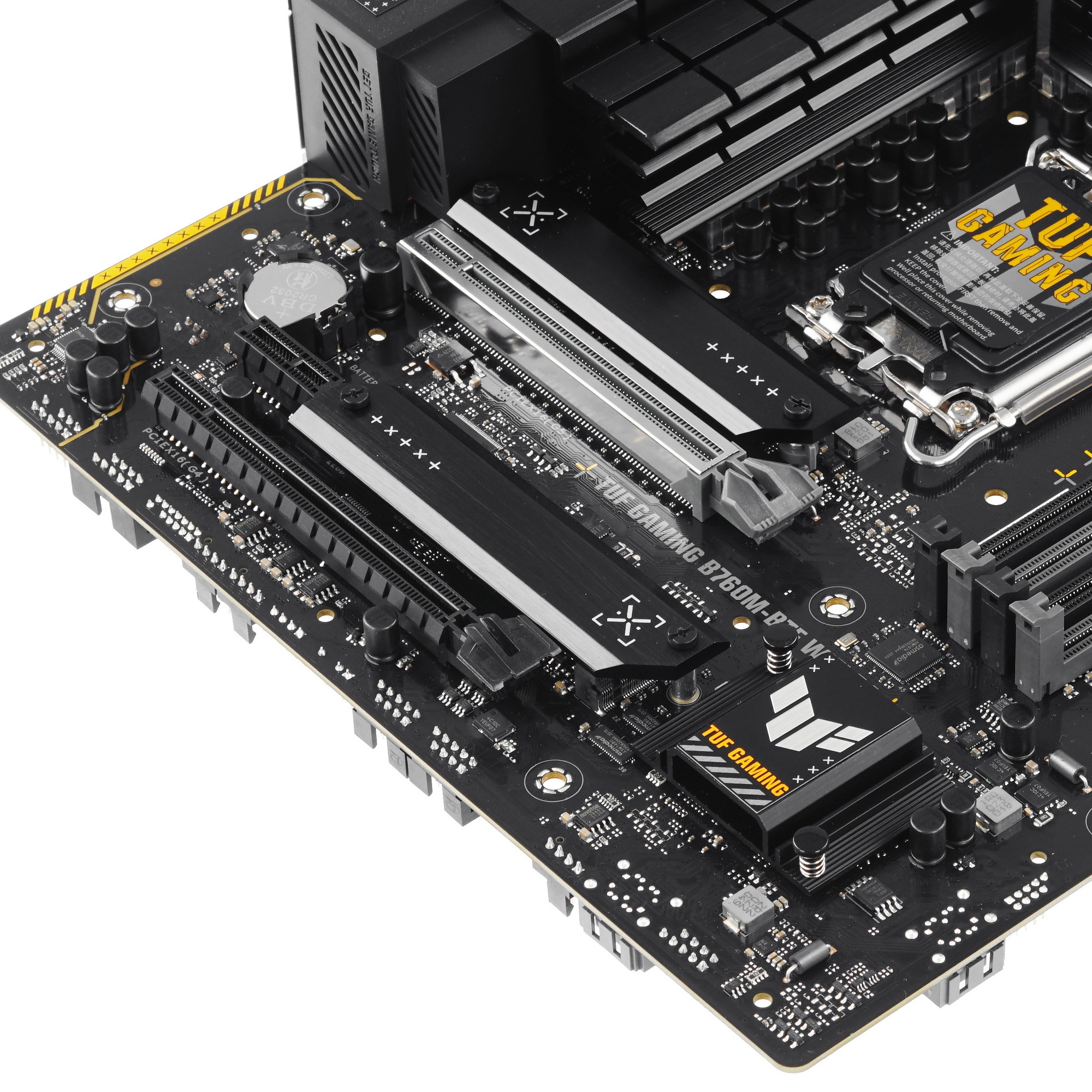 Материнская плата ASUS TUF GAMING B760M-BTF WIFI D4, LGA 1700, Intel B760, 4xDDR4, 4xSATA, 3xM.2, 1x