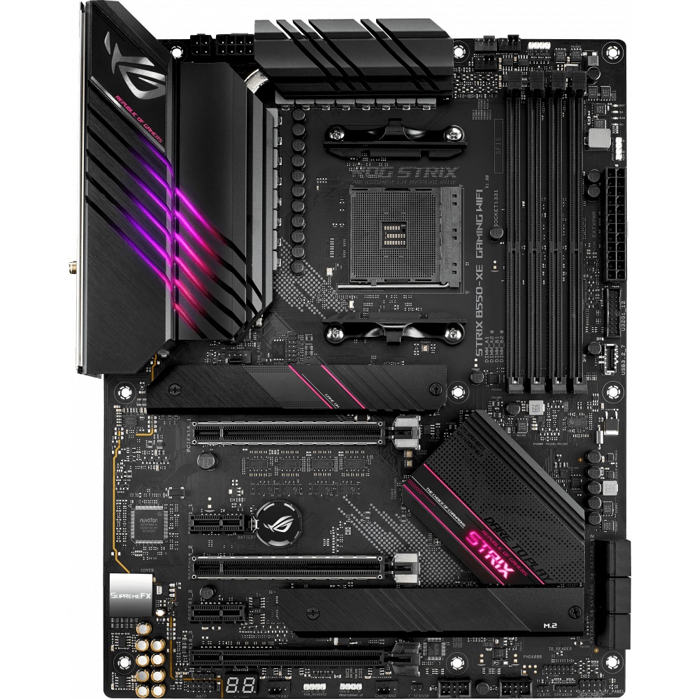 Материнская плата ASUS ROG STRIX B550-XE GAMING WIFI, AM4, AMD B550, 4xDDR4, 6xSATA, 2xM.2, 1xPCI-E
