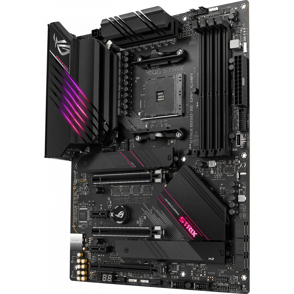 Материнская плата ASUS ROG STRIX B550-XE GAMING WIFI, AM4, AMD B550, 4xDDR4, 6xSATA, 2xM.2, 1xPCI-E