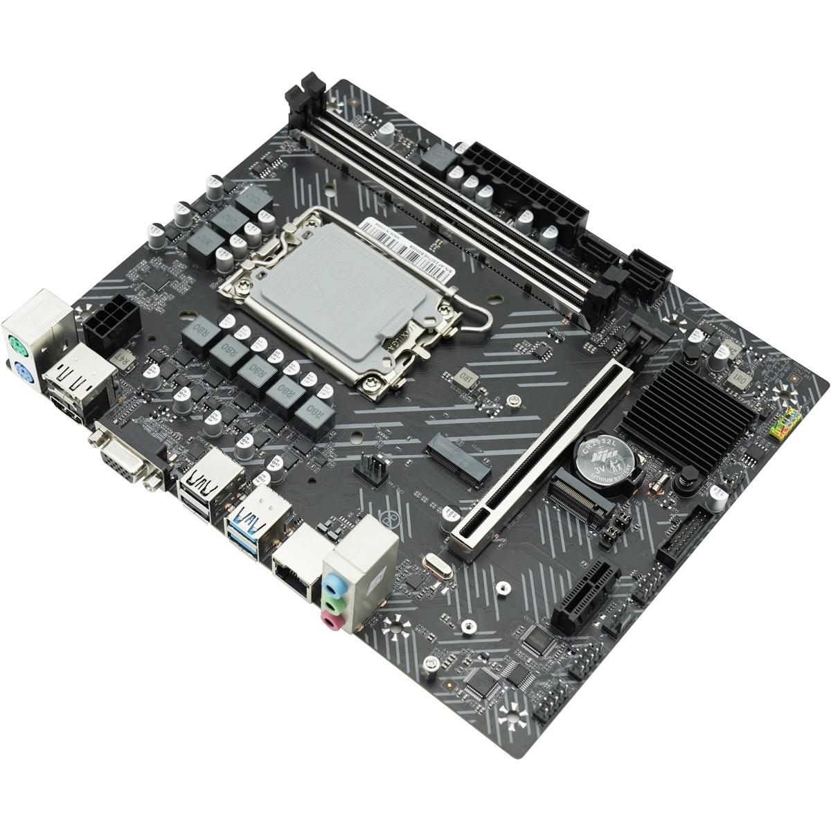 Материнская плата AFOX IH610D4-MA-V4, LGA1700, Intel H610, 2xDDR4, 3xSATA, 1xM.2, 1xPCIe 4.0 x16, 1x