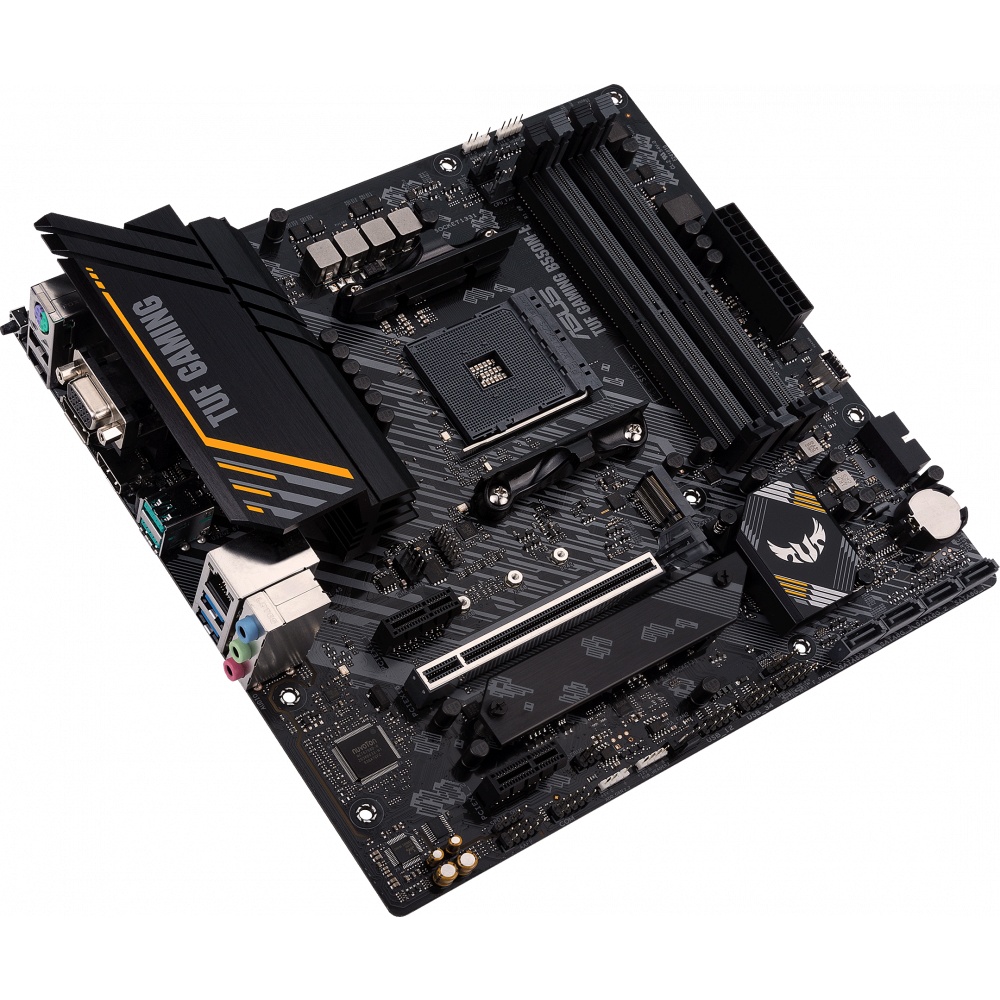 Материнская плата ASUS TUF GAMING B550M-E, AM4, AMD B550, 4xDDR4, 4xSATA, 2xM.2, 1xPCI-E 4.0 x16, 2x