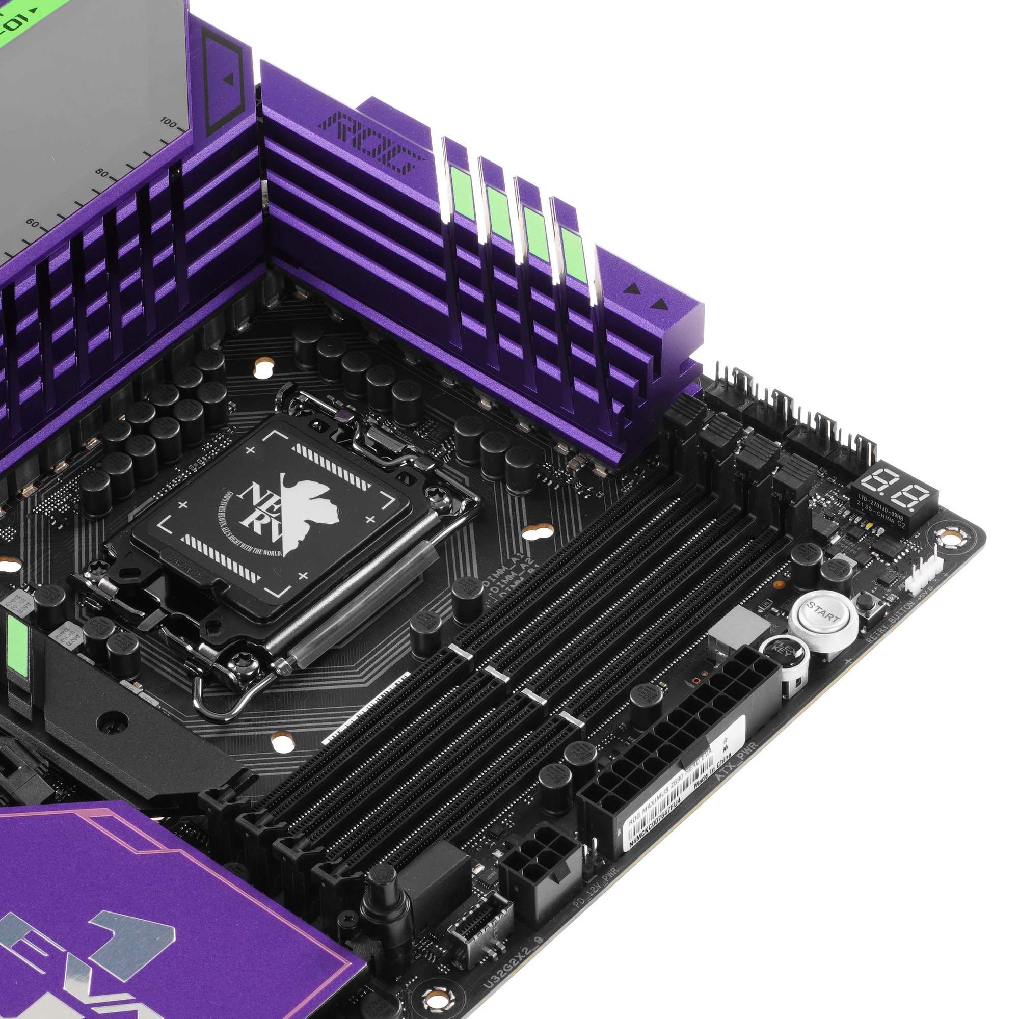 Наименование: Материнская плата ASUS ROG MAXIMUS Z690 HERO EVA, LGA 1700, Intel Z690, 4xDDR5, 6xSATA