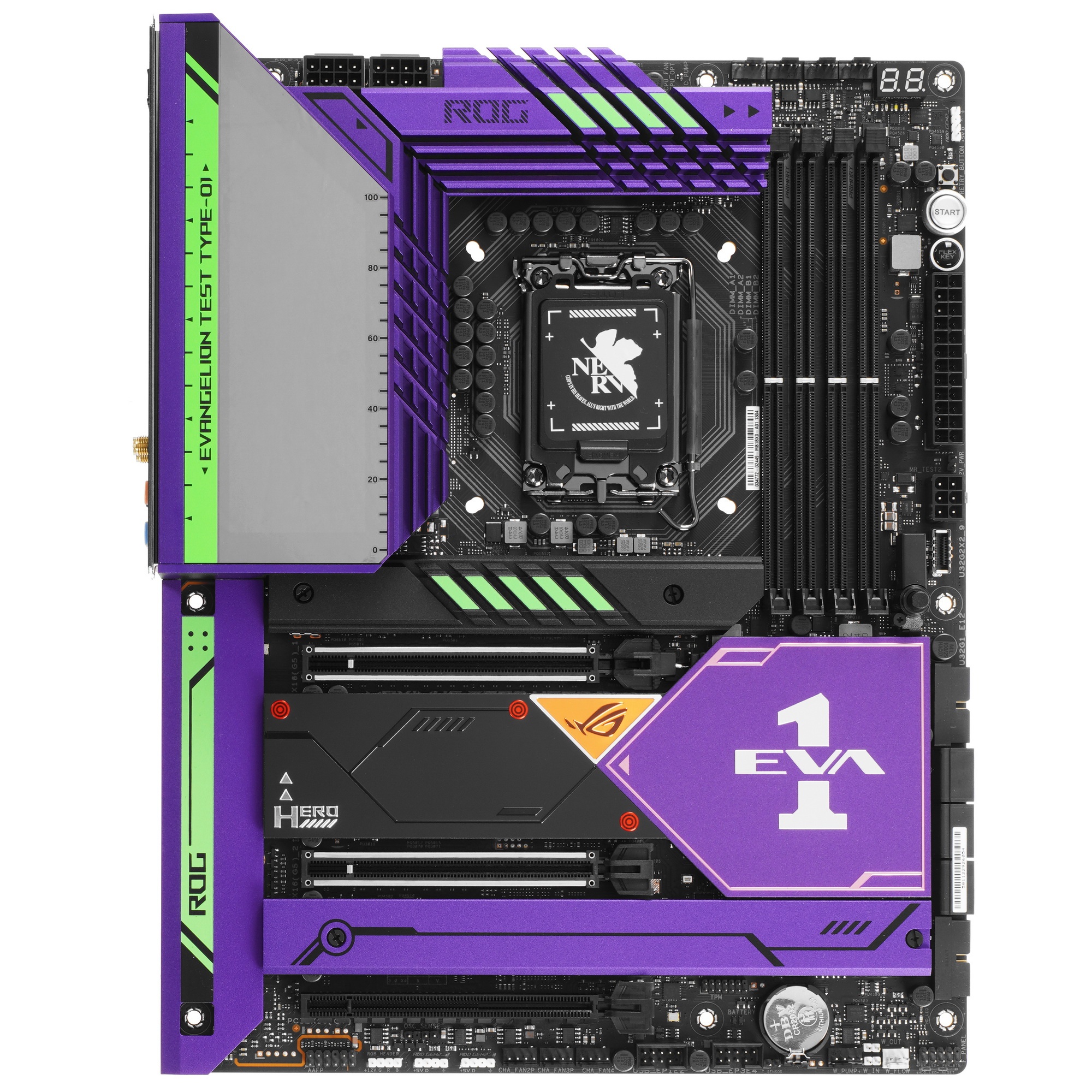 Наименование: Материнская плата ASUS ROG MAXIMUS Z690 HERO EVA, LGA 1700, Intel Z690, 4xDDR5, 6xSATA