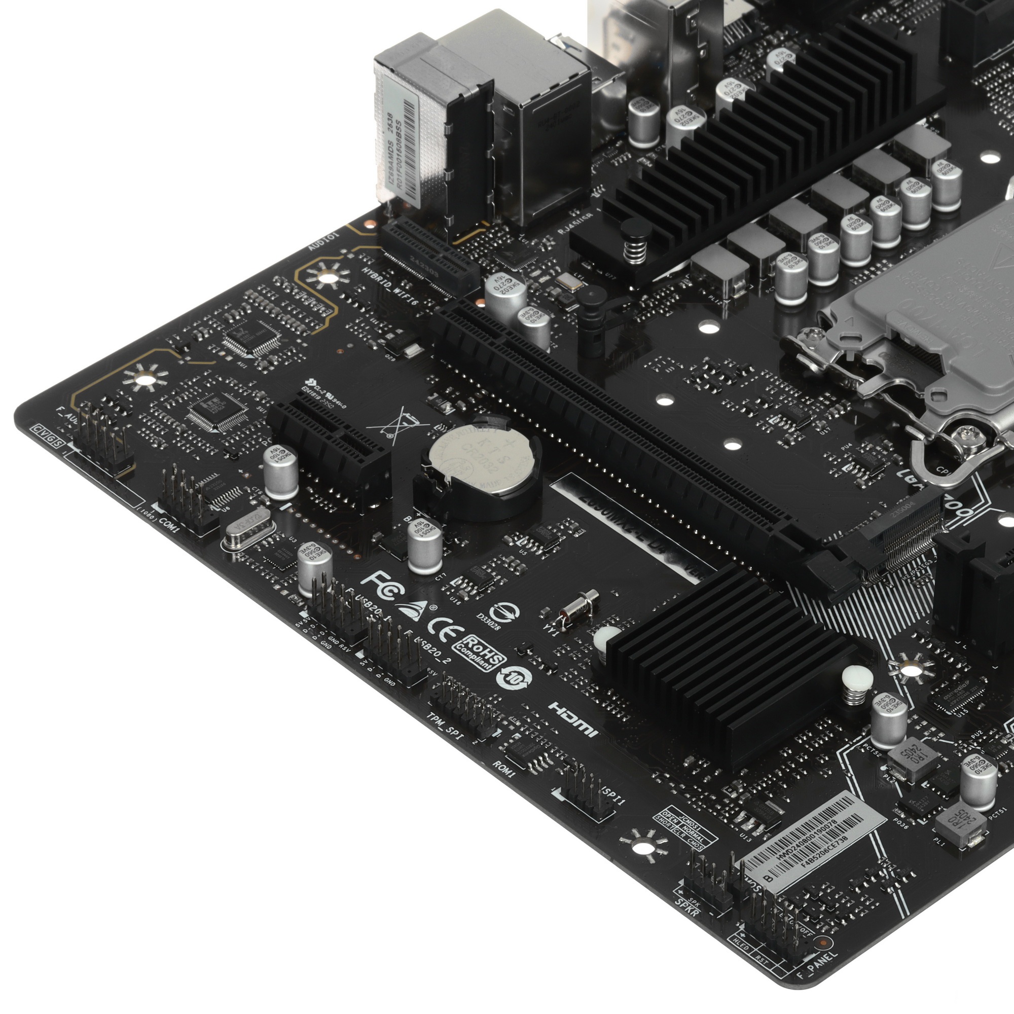 Материнская плата Biostar Z690MX2-E D4 Soc-1700 Intel Z690 2xDDR4 mATX AC`97 8ch(7.1) 2.5Gg RAID+VGA