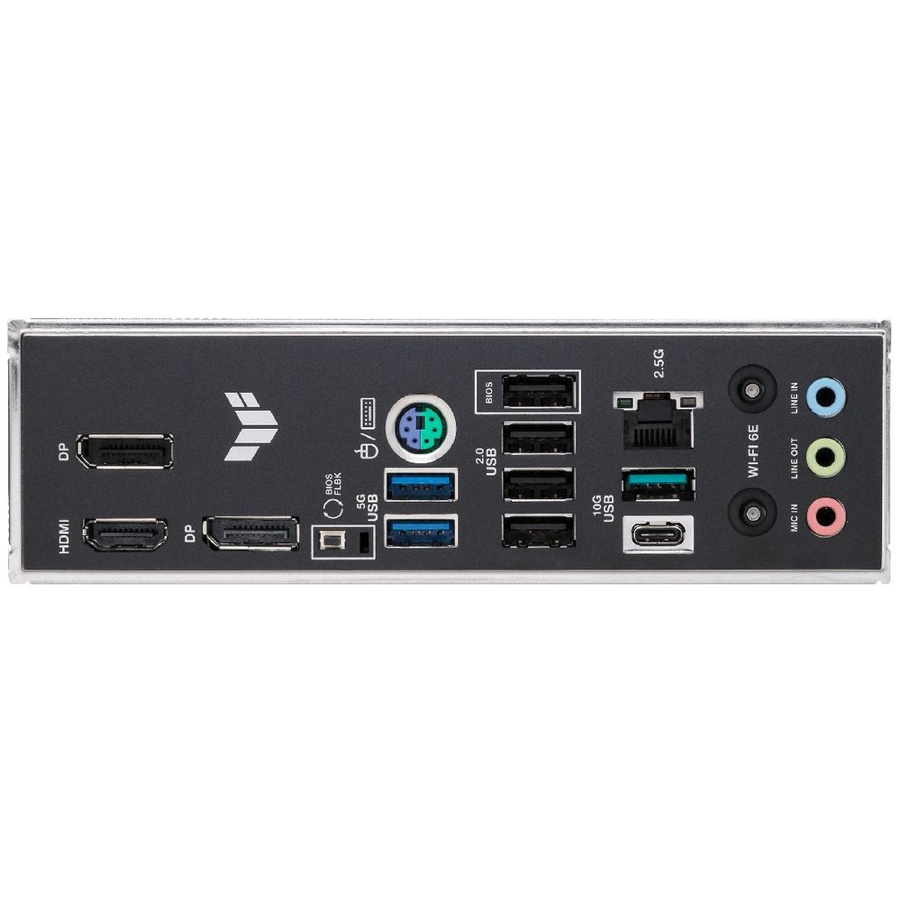 Материнская плата ASUS TUF GAMING B850M-E WIFI, AM5, AMD B850, 4xDDR5, 4xSATA, 3xM.2, 1xPCIe 5.0 x16