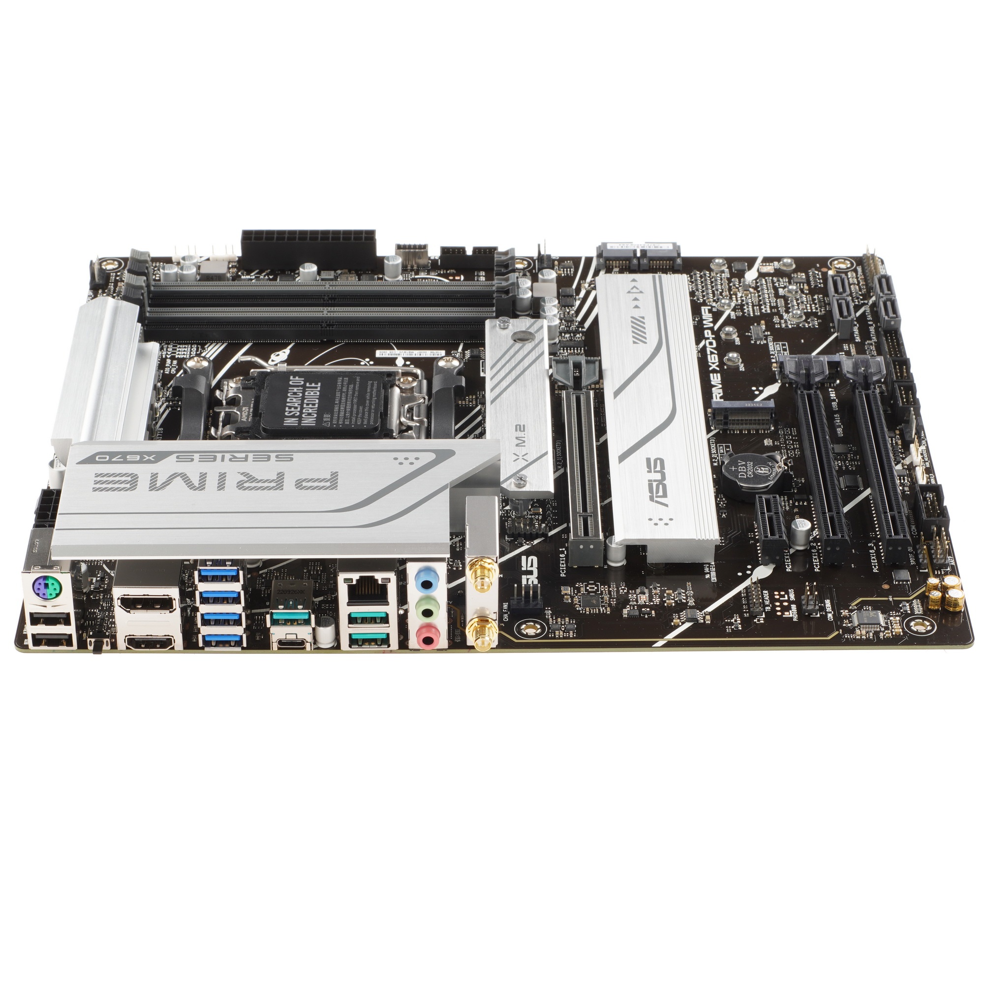 Материнская плата ASUS PRIME X670-P WIFI, AM5, AMD X670, 4xDDR5, 6xSATA, 3xM.2 PCIe 5.0 x4, 1xPCI-E