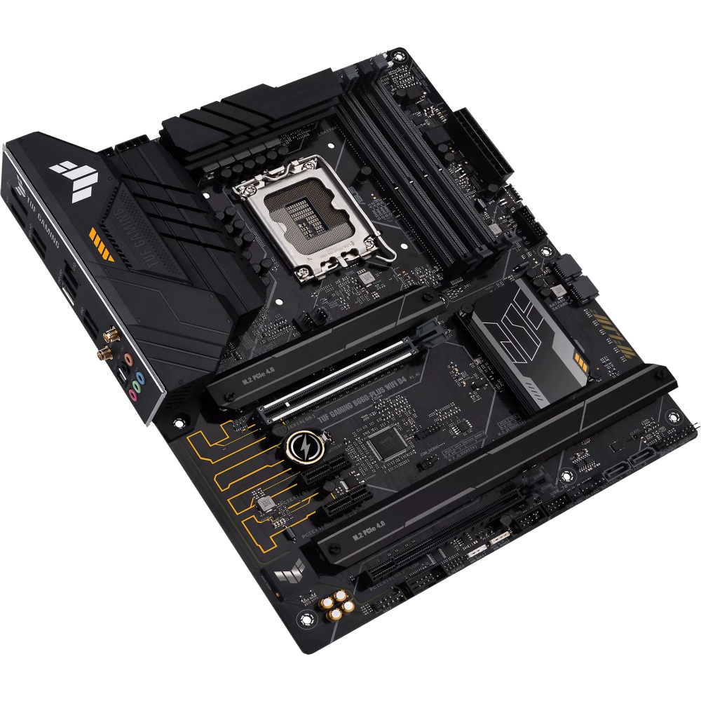 Материнская плата ASUS TUF GAMING B660-PLUS WIFI D4, LGA 1700, Intel B660, 4xDDR4, 4xSATA, 3xM.2, 1x