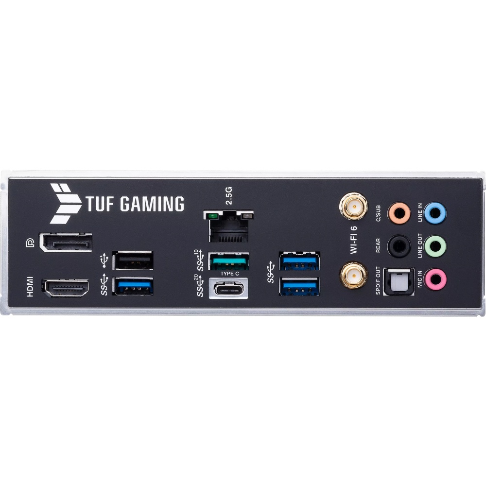 Материнская плата ASUS TUF GAMING B660-PLUS WIFI D4, LGA 1700, Intel B660, 4xDDR4, 4xSATA, 3xM.2, 1x