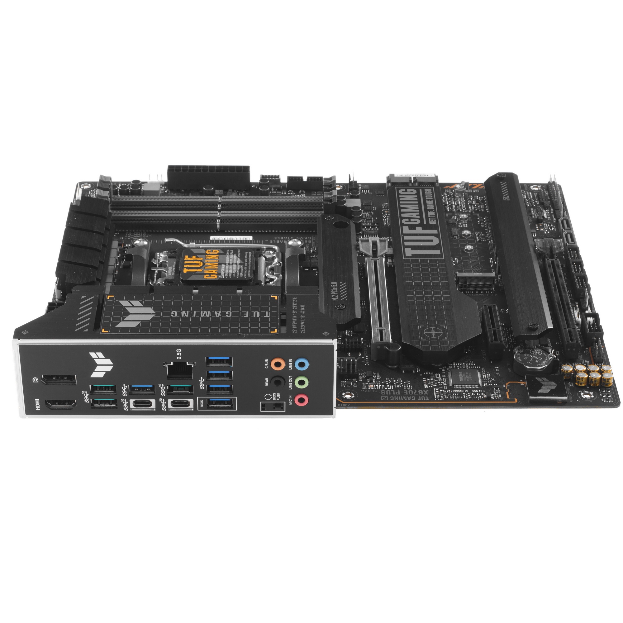 Материнская плата ASUS TUF GAMING X670E-PLUS, AM5, AMD X670, 4xDDR5, 4xSATA, 4xM.2, 1xPCI-E 5.0 x16,