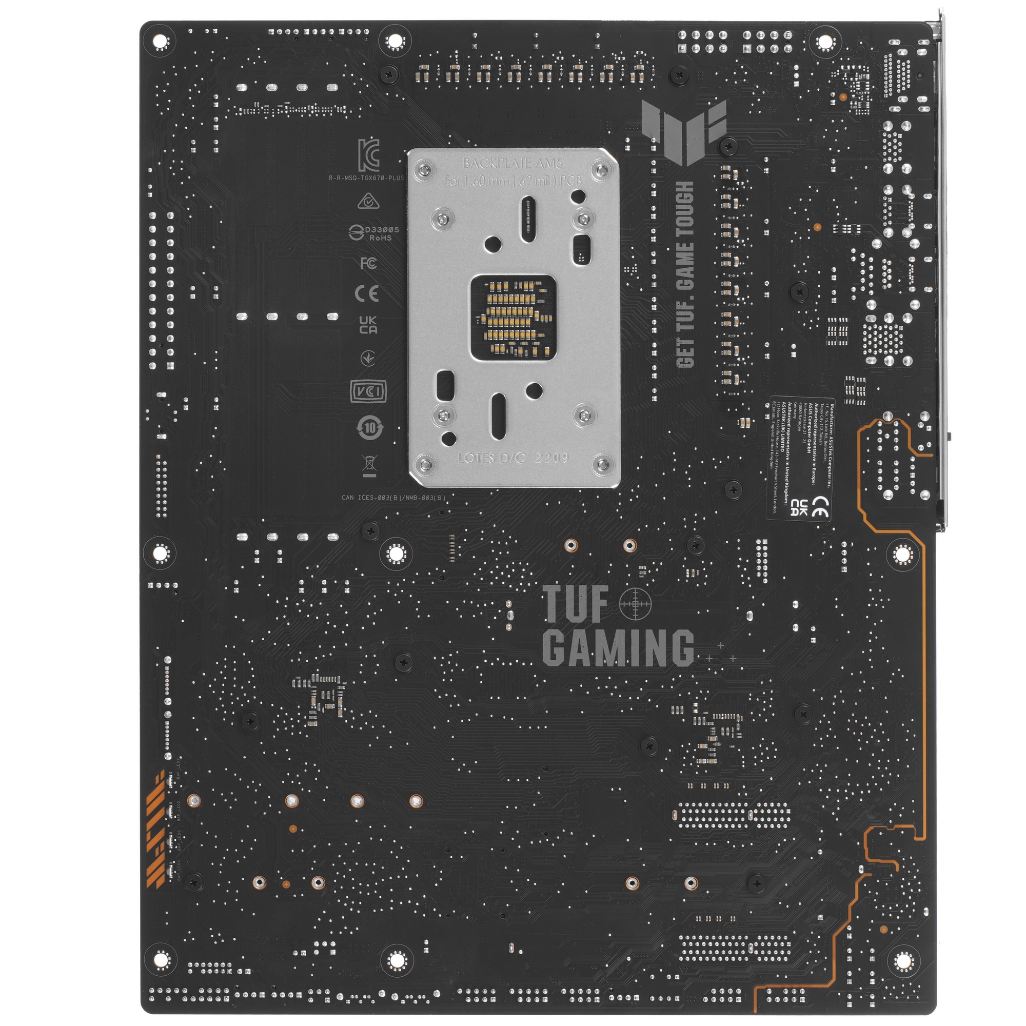Материнская плата ASUS TUF GAMING X670E-PLUS, AM5, AMD X670, 4xDDR5, 4xSATA, 4xM.2, 1xPCI-E 5.0 x16,