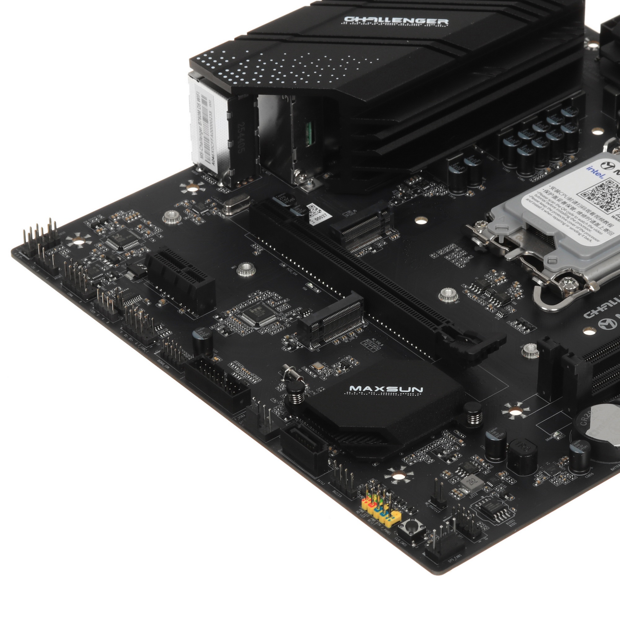 Материнская плата Maxsun MS-B760M I-CAFE B760, LGA1700, 2*DDR5, 1*PCIEx16, 1*PCIEx4, 3*M.2, 4*USB3.2