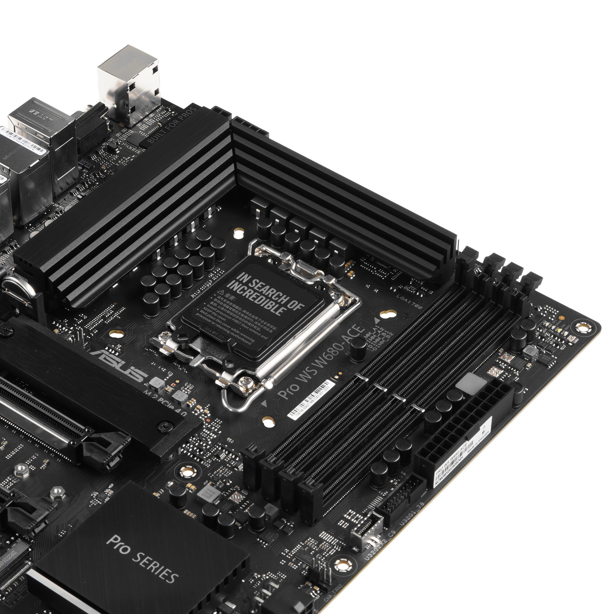 Материнская плата ASUS PRO WS W680-ACE Intel W680 (LGA 1700) ATX motherboard, PCIe® 5.0, DDR5, dual