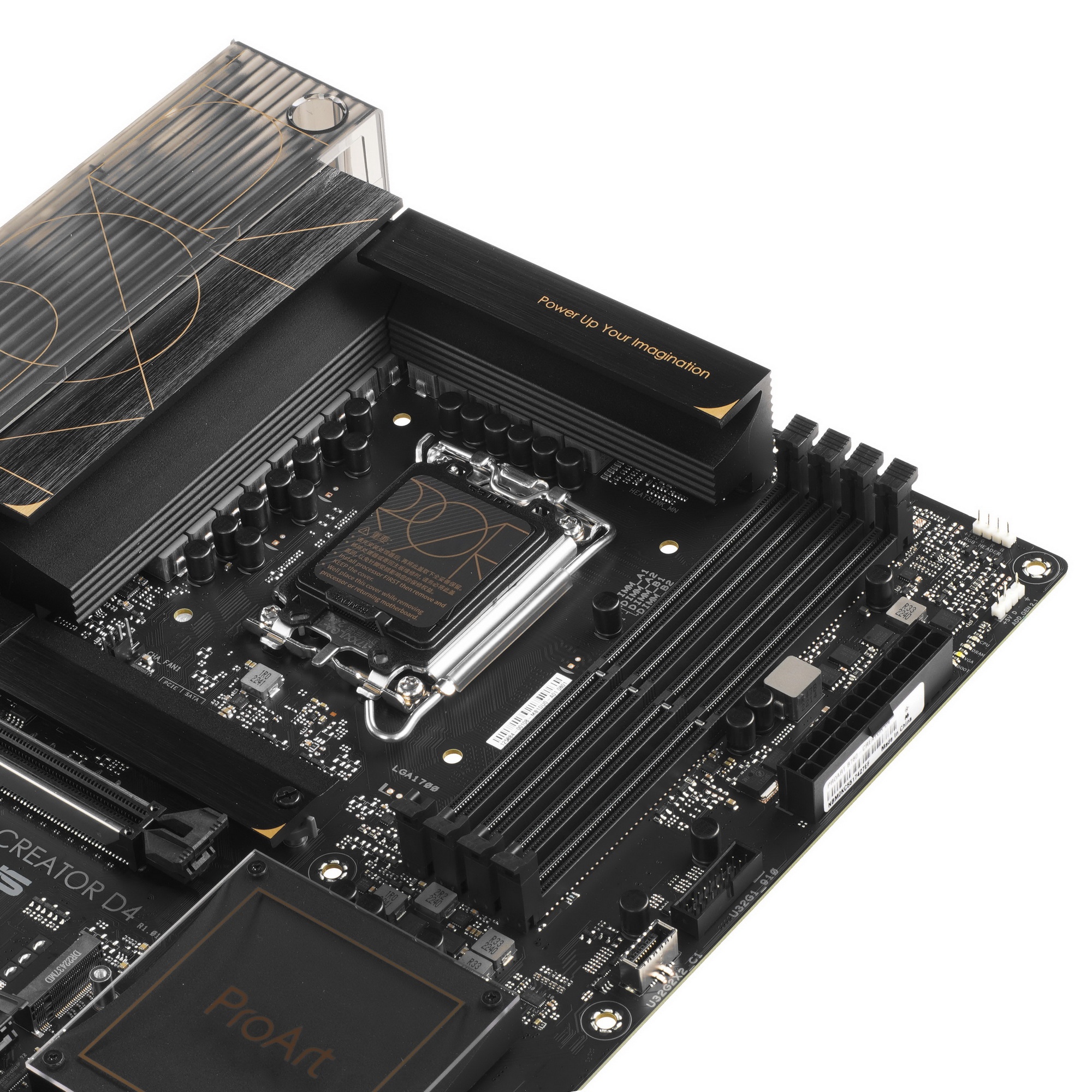Материнская плата ASUS ProArt B760-CREATOR D4, LGA 1700, Intel B760, 4xDDR4, 4xSATA, 3xM.2, 1xPCIe 5