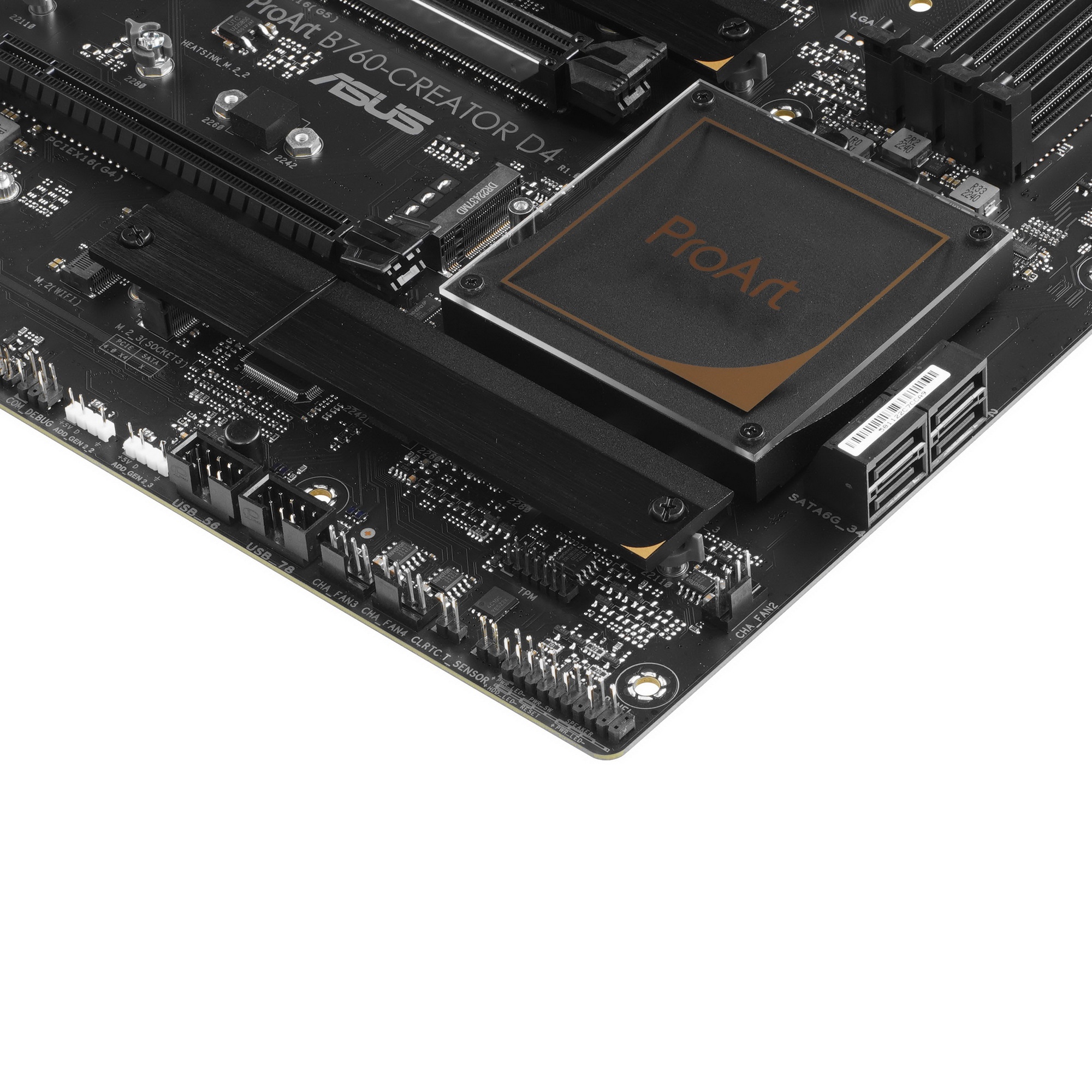 Материнская плата ASUS ProArt B760-CREATOR D4, LGA 1700, Intel B760, 4xDDR4, 4xSATA, 3xM.2, 1xPCIe 5