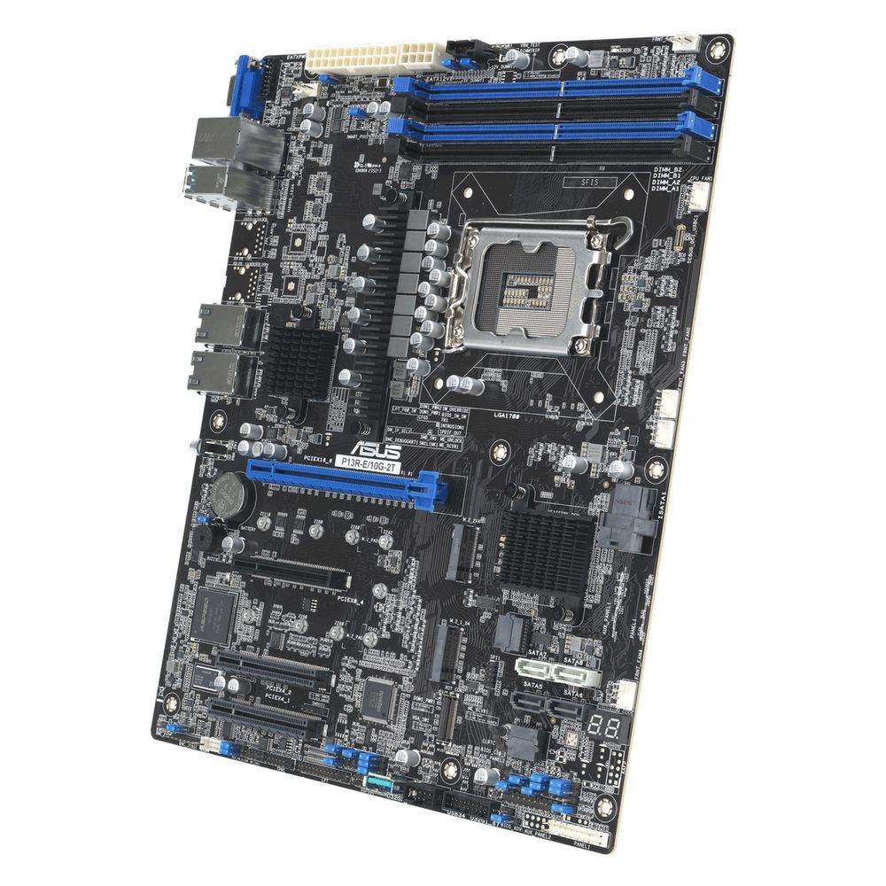 Материнская плата ASUS P13R-E/10G-2T LGA1700 ATX 4xDDR5 PCIEx16 3хPCIEx8 2xM.2 VGA 2х10GLAN