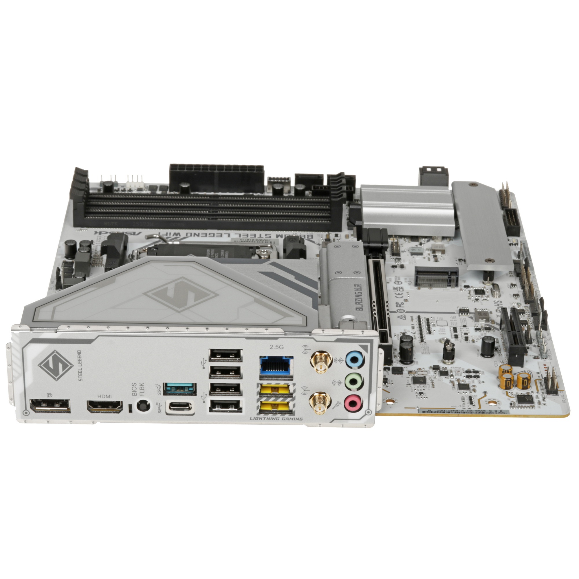 Материнская плата ASROCK B850 PRO-A, AM5, B850, 4*DDR5, 4*SATA, 3*M.2, 4*USB 2.0, 3*USB 3.2, Type-C,