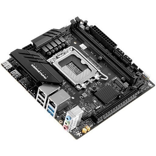 Материнская плата Maxsun Challenger H610ITX 2LAN, LGA 1700, Intel H610, 2xDDR4, 4xSATA, 2xM.2, 1xPCI