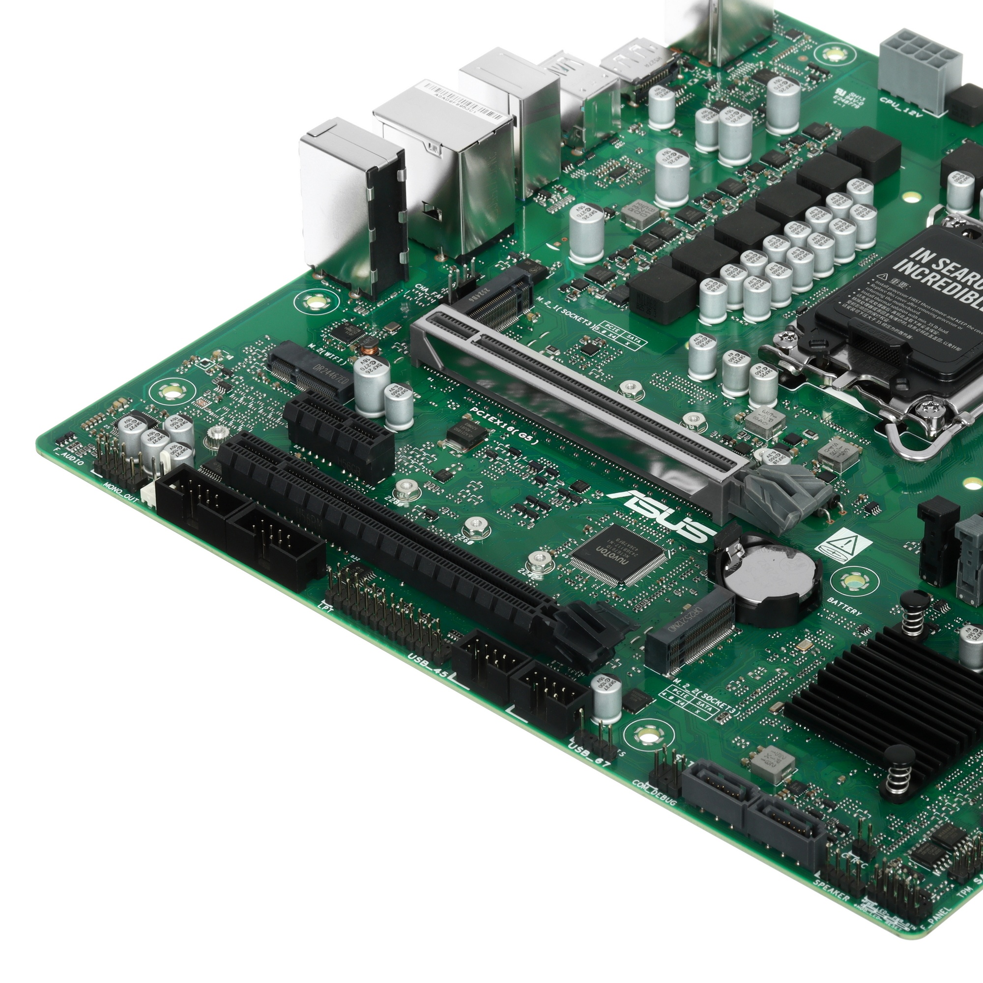 Материнская плата ASUS PRO B860M-C-CSM, LGA1851, B860, 4*DDR5, 4*SATA, 2*M.2, 2*USB 3.2, 6*USB 2.0,