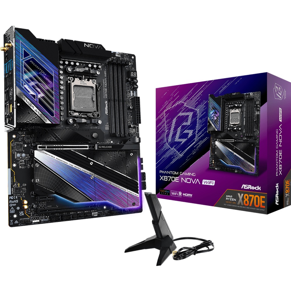 Материнская плата ASRock X870E NOVA WIFI, RTL
