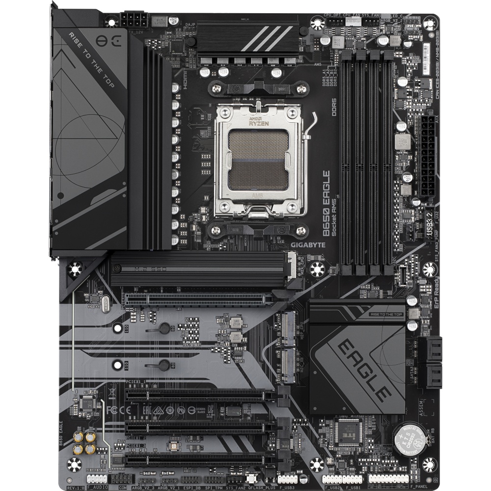 Материнская плата Gigabyte OEM B650 EAGLE, Socket AM5, AMD B650, 4xDDR5-5200, HDMI+DP, 4xPCI-Ex16, 4