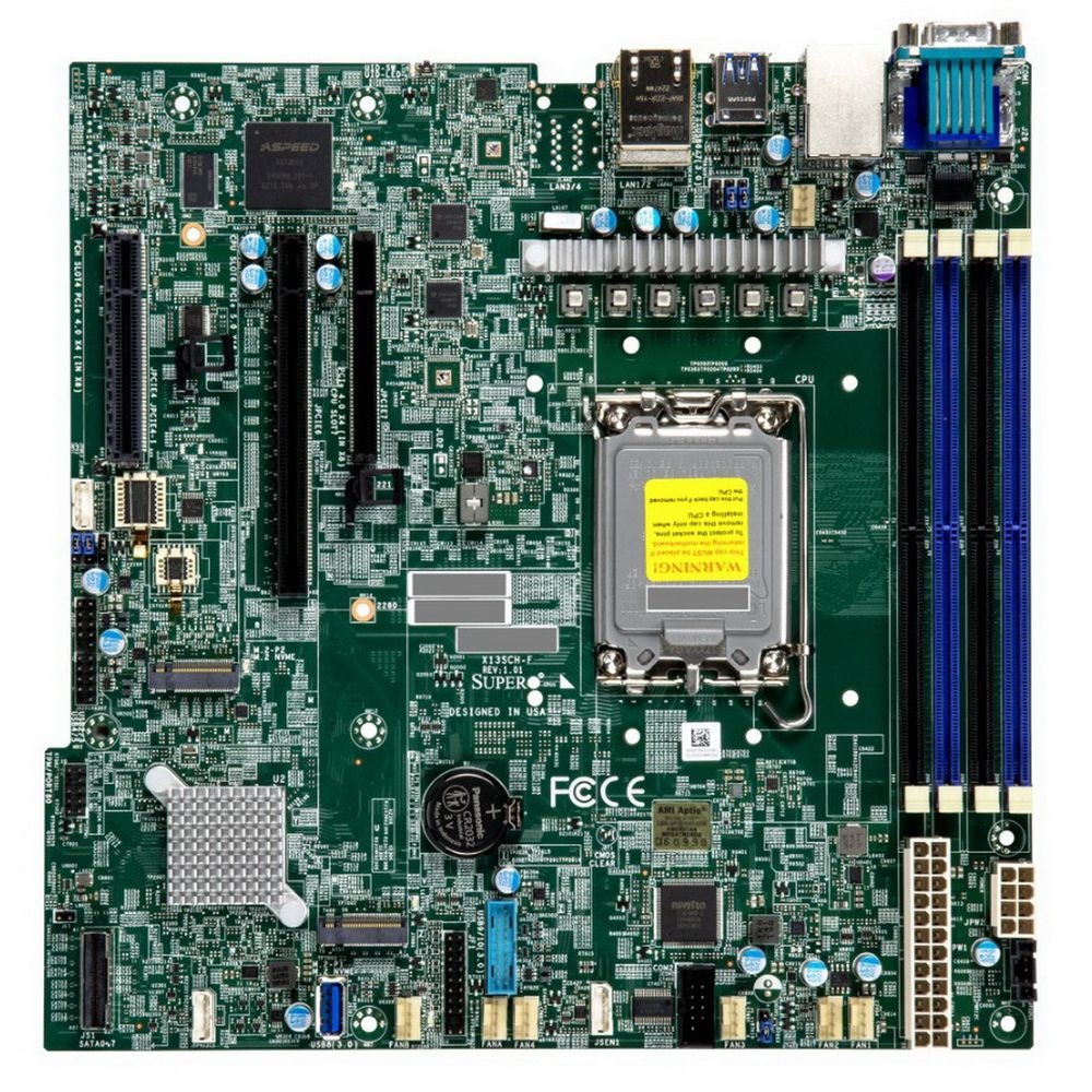 Материнская плата SuperMicro MBD-X13SCH-F-B