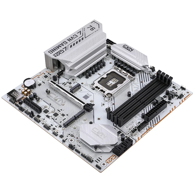 Материнская плата Colorful CVN B760M-PLUS FROZEN WIFI D5 V20, LGA 1700, Intel B760, 4xDDR5, 4xSATA,