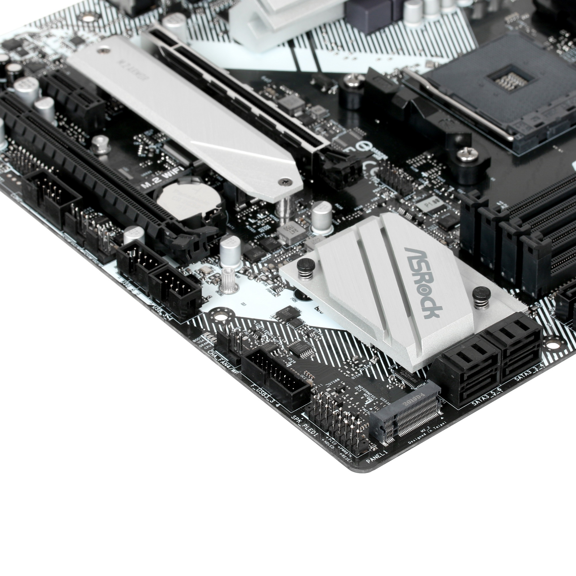 Материнская плата ASRock B550M Pro4, AM4, AMD B550, 4xDDR4, 6xSATA, 2xM.2, 1xPCI-E 3.0 x16, 1xPCI-E