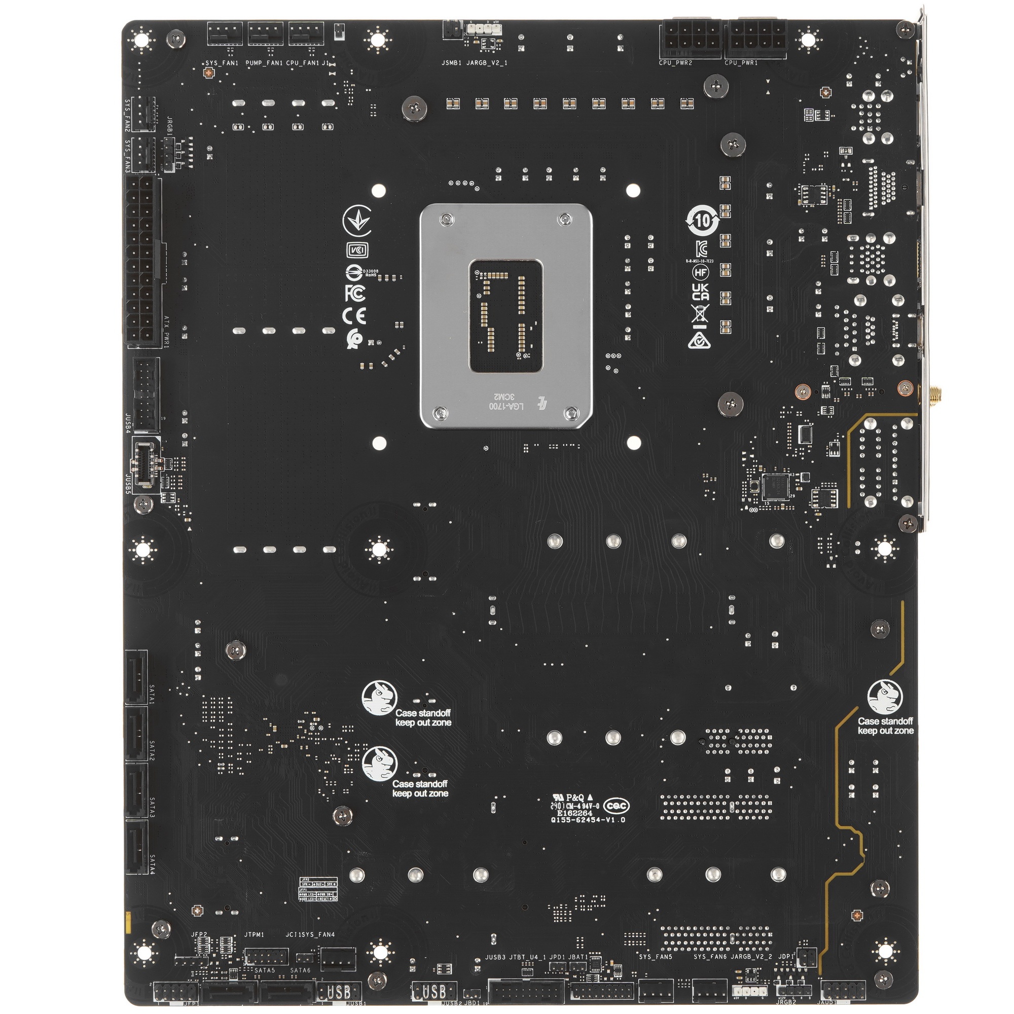 Материнская плата MSI Z790 PROJECT ZERO, LGA 1700, Intel Z790, 4xDDR5, 6xSATA, 4xM.2, 1xPCIe 5.0 x16