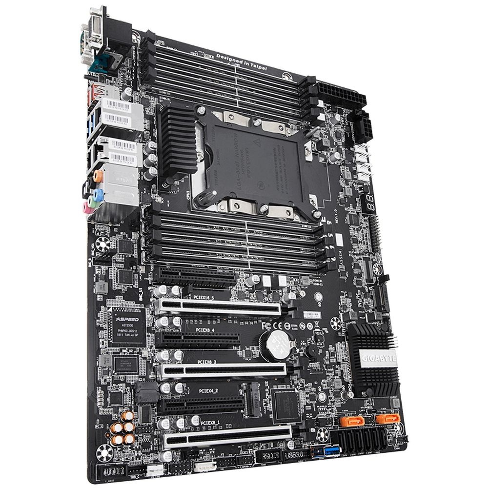 Материнская плата GA-C621-SU8 Intel C621 motherboard with LGA 3647 Socket P, 6-Channel DDR4 RDIMM/LR