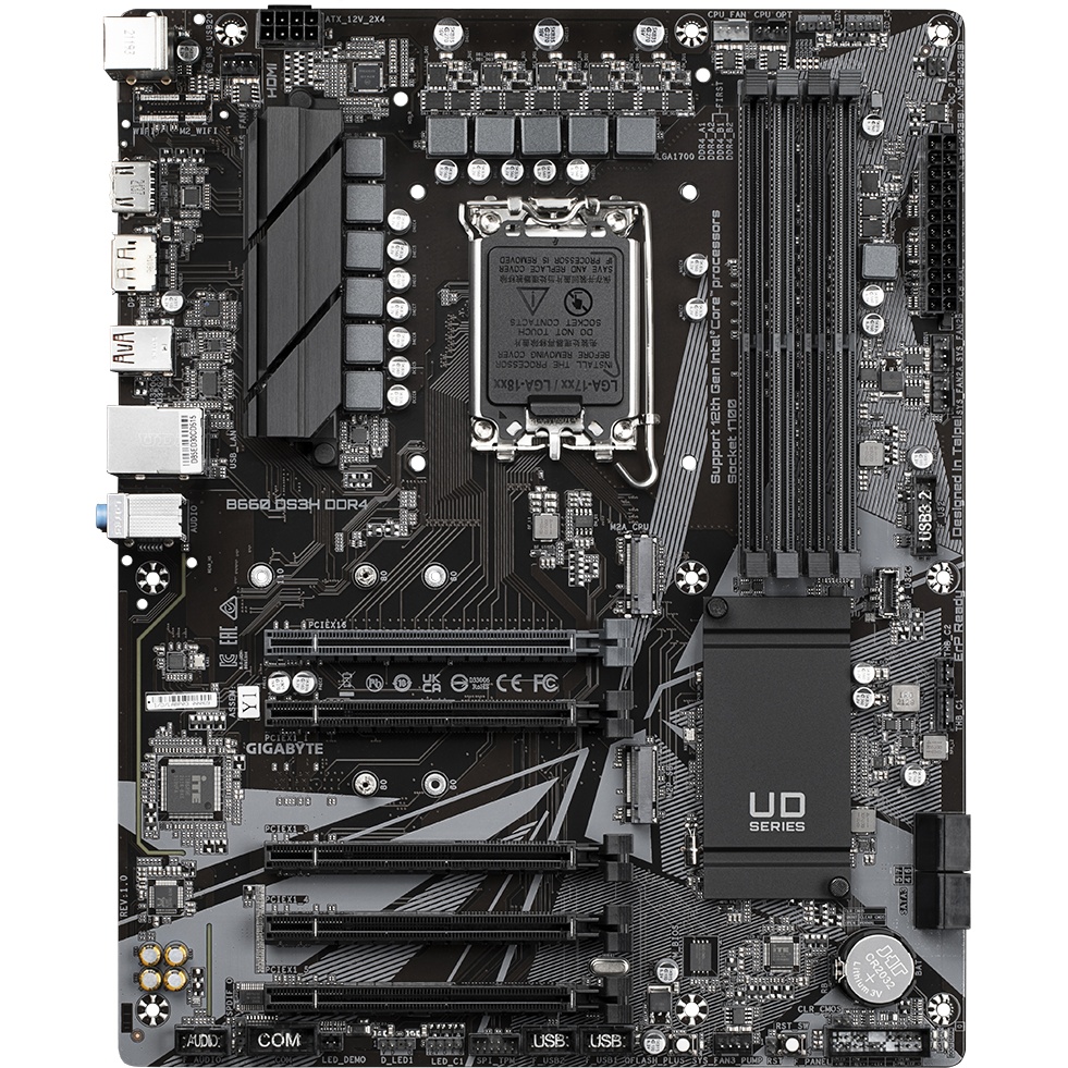 Материнская плата Gigabyte B660 S1700 ATX B660 DS3H DDR4