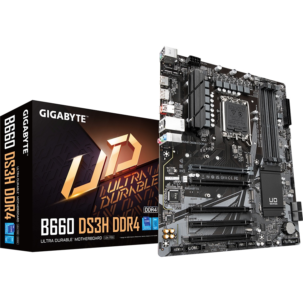 Материнская плата Gigabyte B660 S1700 ATX B660 DS3H DDR4