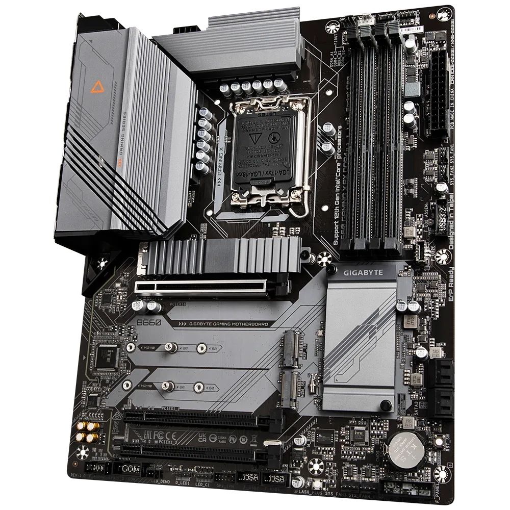Материнская плата GIGABYTE B660 GAMING X AX DDR4, LGA1700, B660, 4*DDR4, HDMI+DP, 4 SATA 6 Гб/с+ RAI