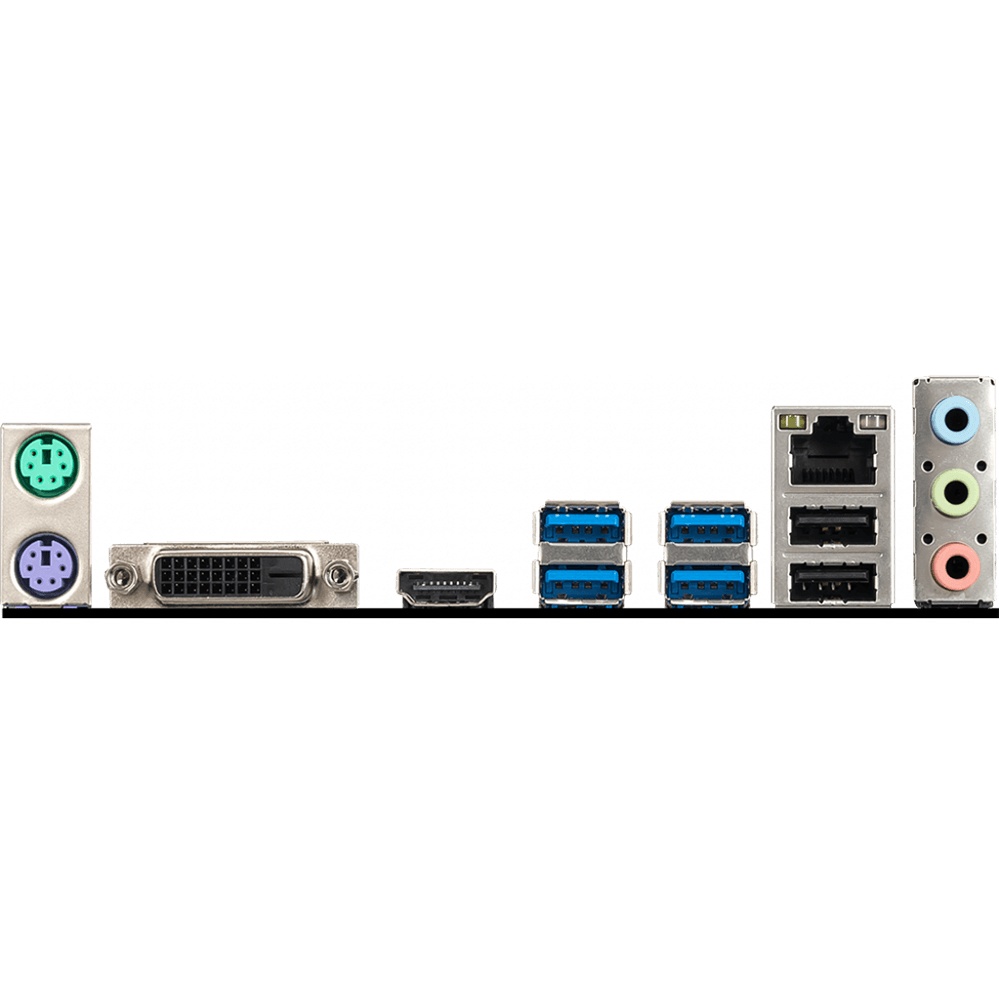 Материнская плата MSI A320M-A PRO Soc-AM4 AMD A320 2xDDR4 mATX AC`97 8ch(7.1) GbLAN RAID+DVI+HDMI