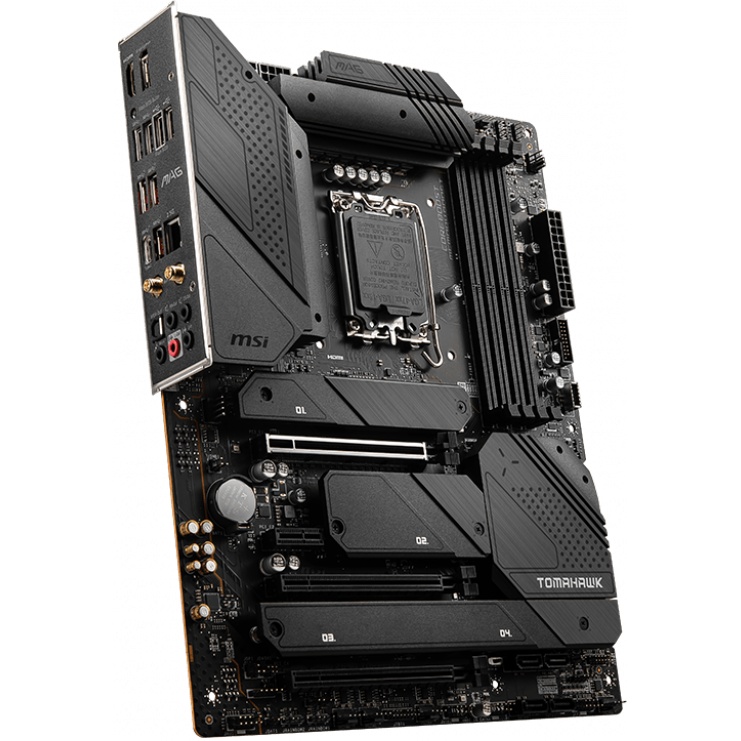 Материнская плата MSI MAG Z690 TOMAHAWK WIFI, Z690, LGA1700, 4DDR5, 3PCIEx16,1PCIEx1,4M.2,6SATA3,1US