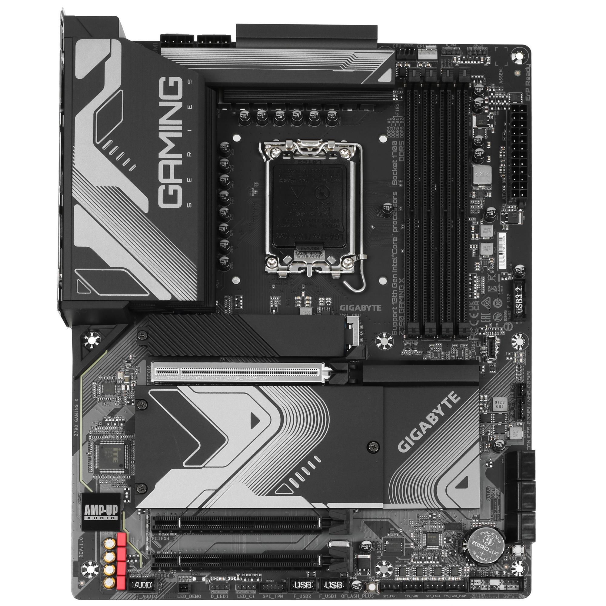 Материнская плата Gigabyte Z790 GAMING X Soc-1700 Intel Z790 ATX AC`97 8ch(7.1) 2.5Gg RAID+HDMI+DP