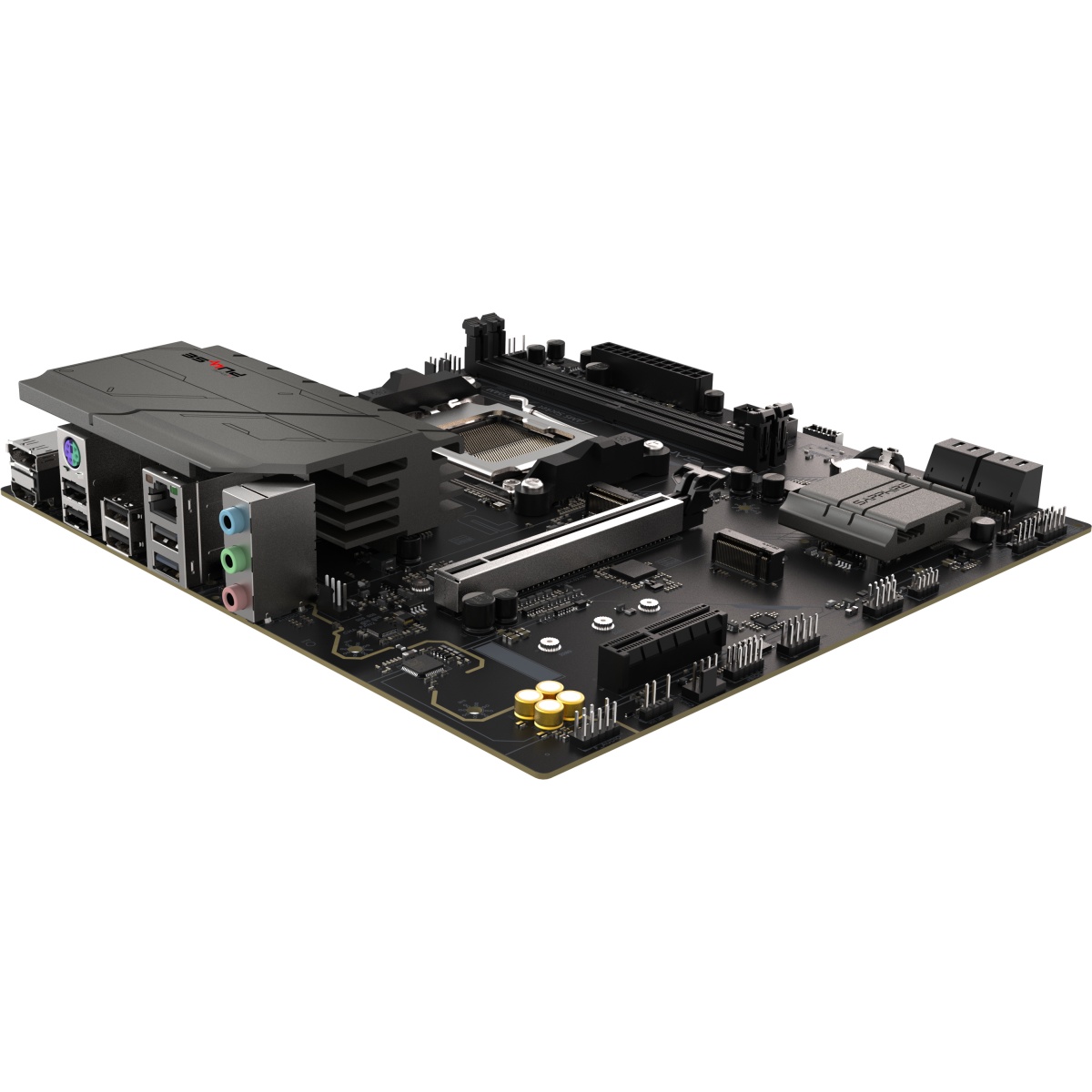 Материнская плата Sapphire A620AM PULSE A620, AM5, 2*DDR5, 1*PCIEx16, 1*PCIEx4, 2*M.2, 4*USB3.2Gen1,