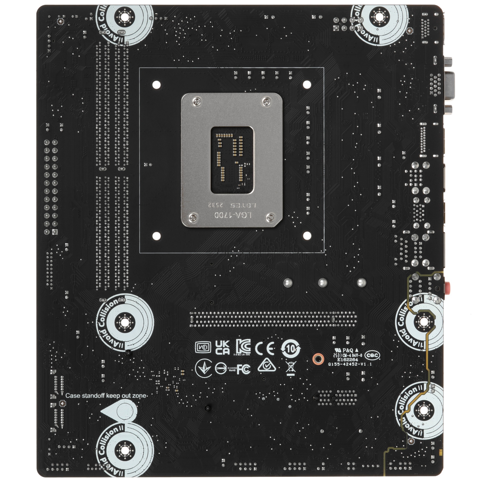 Материнская плата MSI PRO H610M-G WIFI H610, LGA1700, 2*DDR5, 1*PCIEx16, 1*PCIEx1, 1*M.2, 4*USB3.2Ge