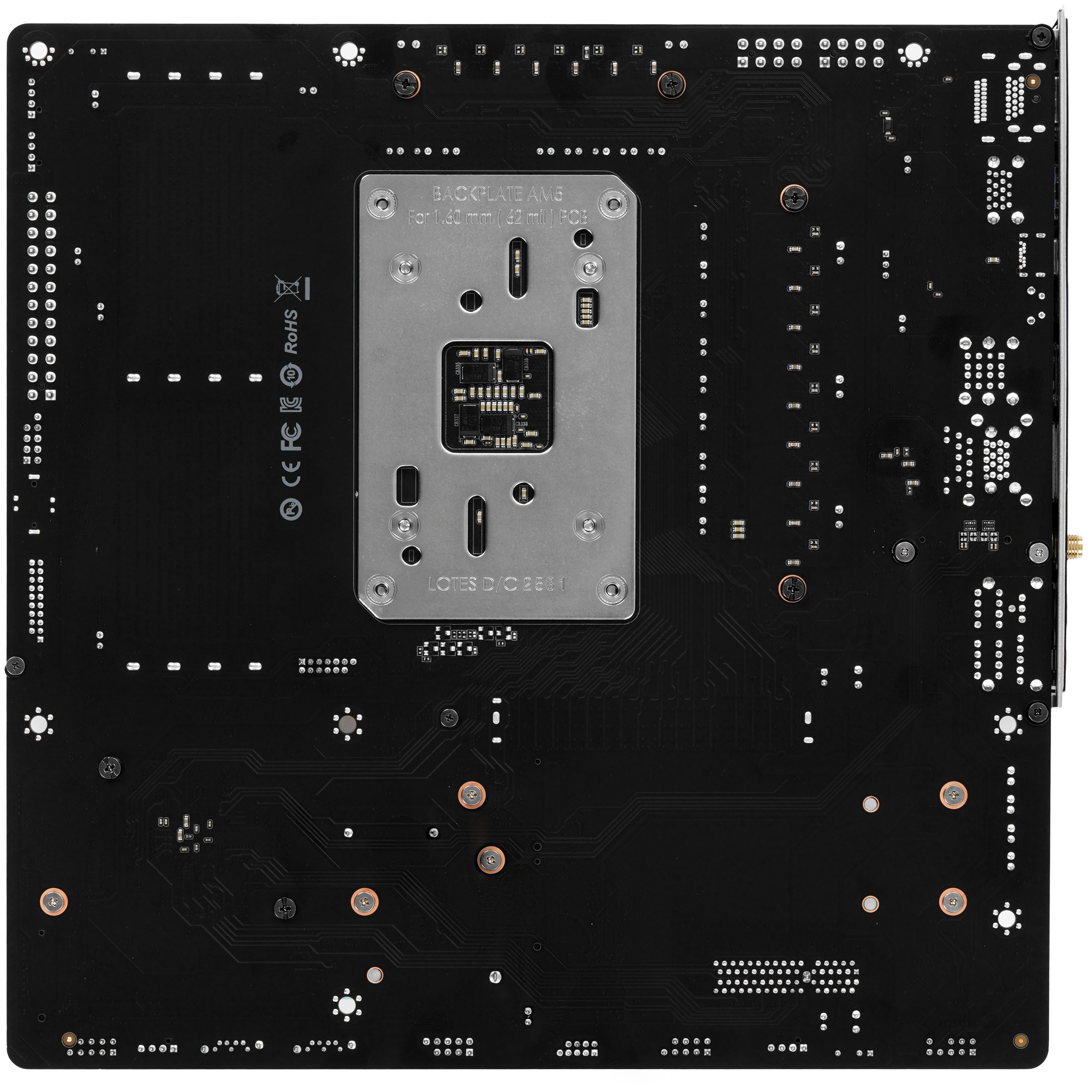 Материнская плата MAXSUN MS-Terminator B850M PRO DARK WIFI (Socket AM5, mATX, 4*DDR5(192Gb), DP/HDMI