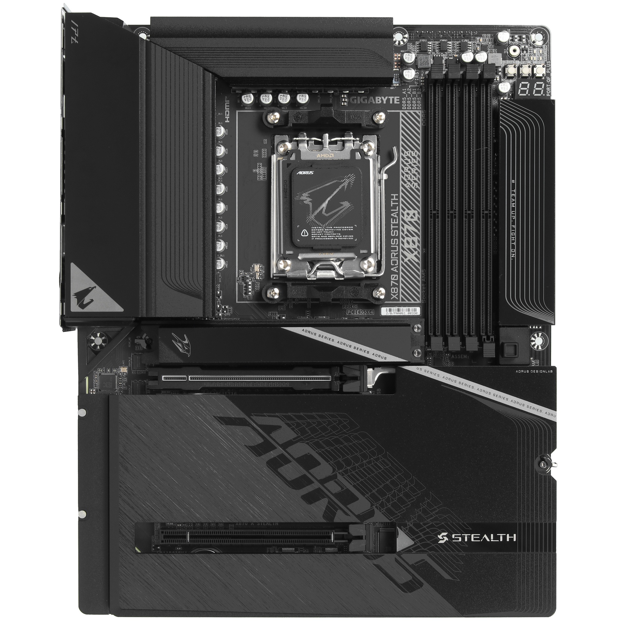 Материнская плата Gigabyte X870 AORUS STEALTH, RTL