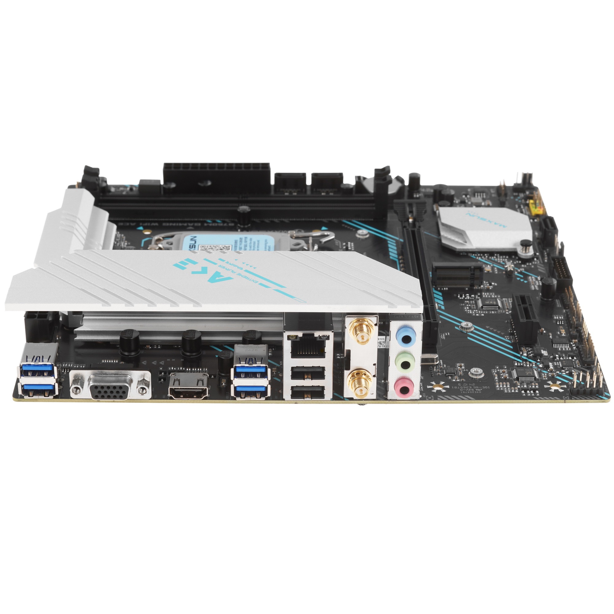 Материнская плата Maxsun B760M GAMING WIFI ACE, LGA 1700, Intel B760, 2xDDR5, 3xSATA, 2xM.2, 1xPCI-E