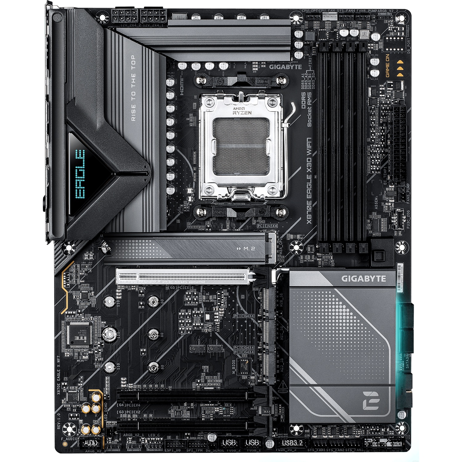 Материнская плата Gigabyte X870E EAGLE X WF7