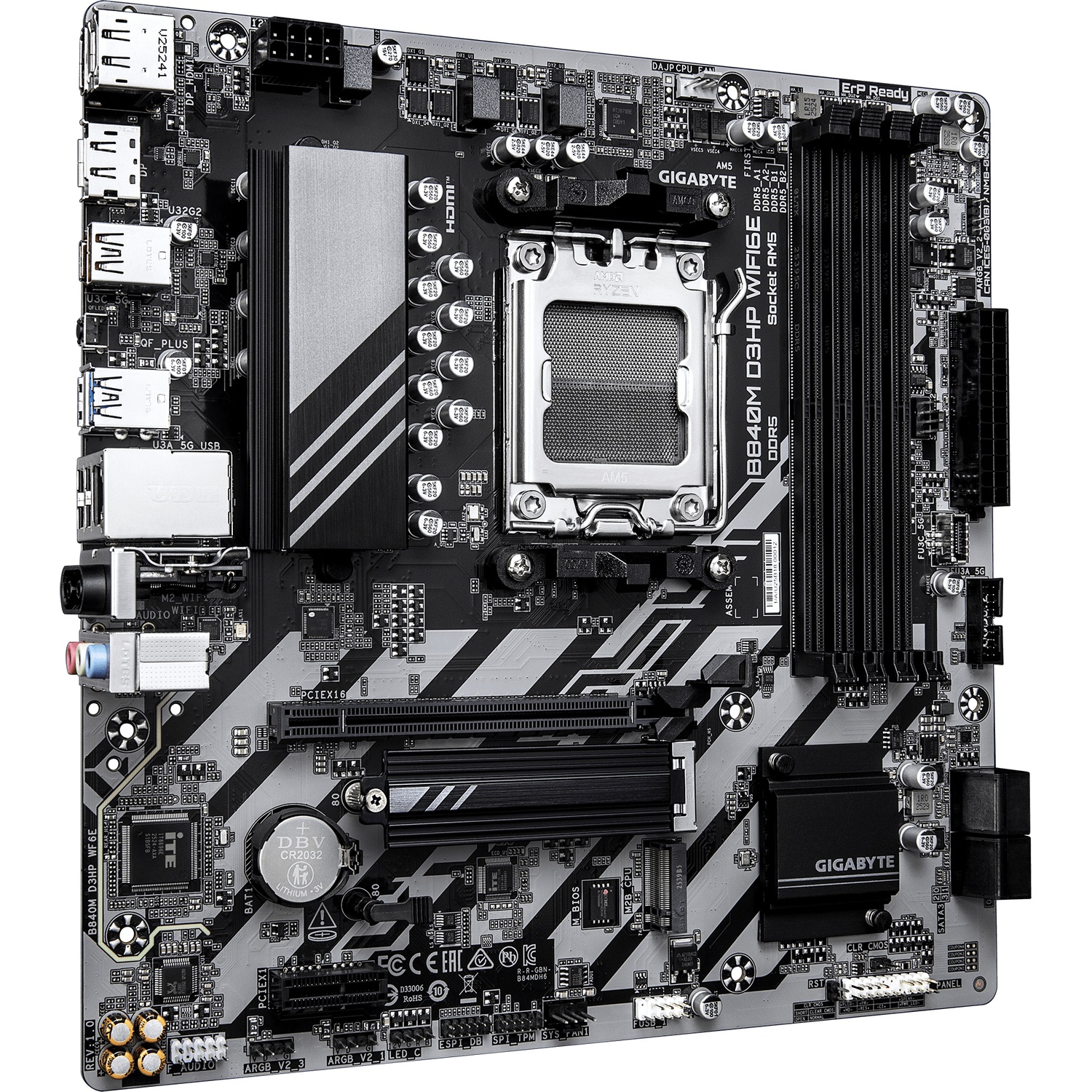 Материнская плата Gigabyte B840M D3HP WF6E