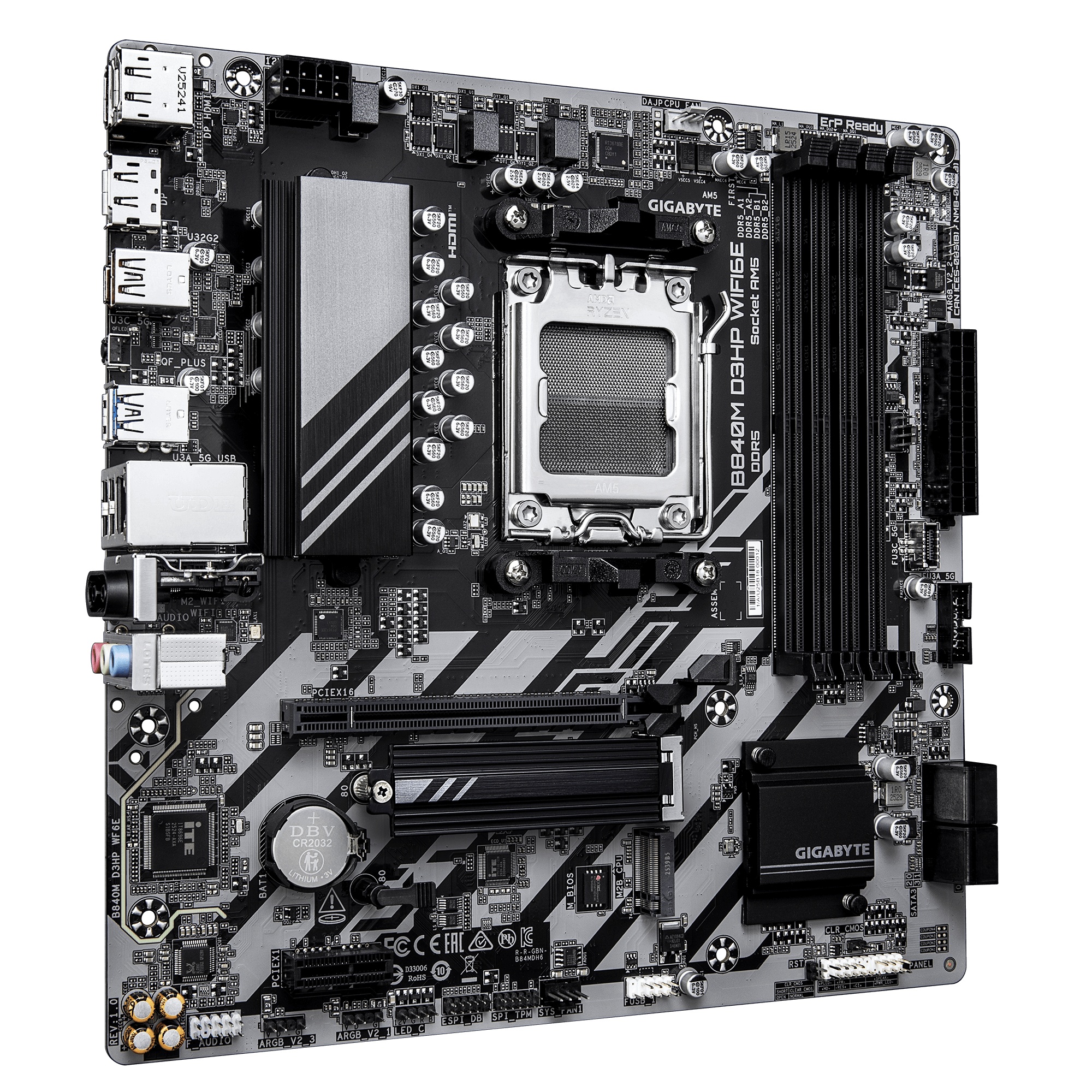 Материнская плата Gigabyte B840M D3HP WF6E